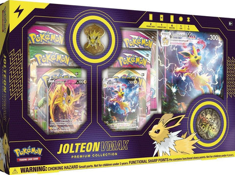 POKEMON TCG SWORD & SHIELD JOLTEON VMAX PREMIUM COLLECTION