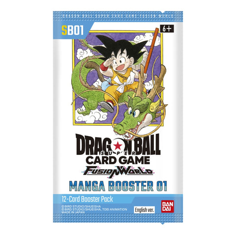 Dragon Ball Super Card Game: Fusion World – Manga Booster Display [SB01]