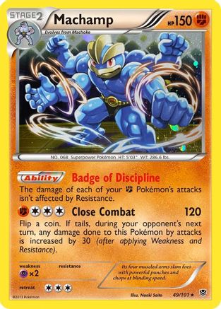 Machamp 049/101  - Holofoil Blister Exclusives - Promo