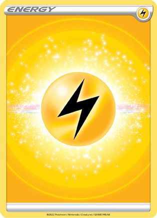 Lightning Energy (2022 Unnumbered)  - Reverse Holofoil SWSH09 Brilliant Stars - Common