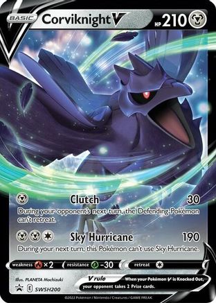 Corviknight V SWSH200  - Holofoil SWSH Sword & Shield Promo Cards - Promo