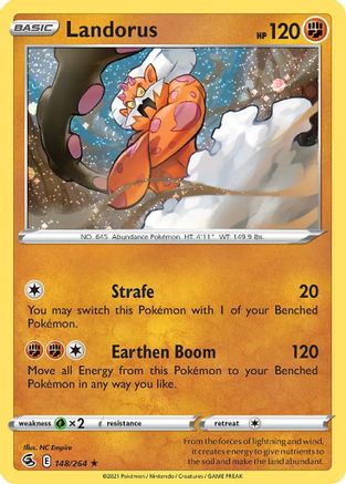 Landorus 148/264  - Holofoil Blister Exclusives - Promo