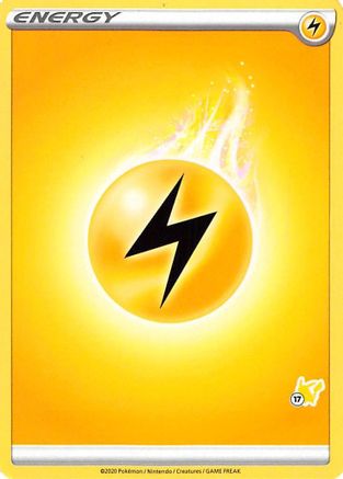 Lightning Energy (#17 Pikachu Stamped)  Battle Academy 2022 - Promo