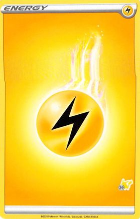 Lightning Energy (#39 Pikachu Stamped)  Battle Academy 2022 - Promo