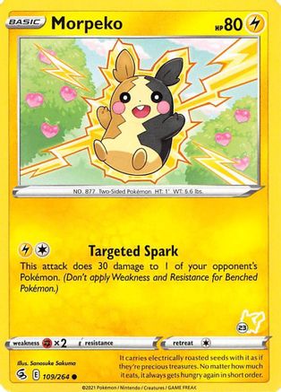 Morpeko 109/264  Battle Academy 2022 - Promo
