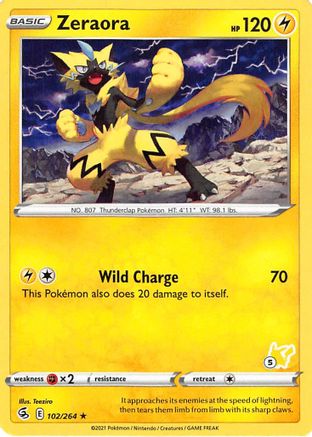 Zeraora 102/264  Battle Academy 2022 - Promo