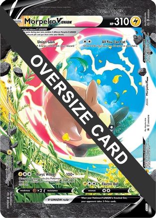 Morpeko V  - Holofoil Jumbo Cards - Promo