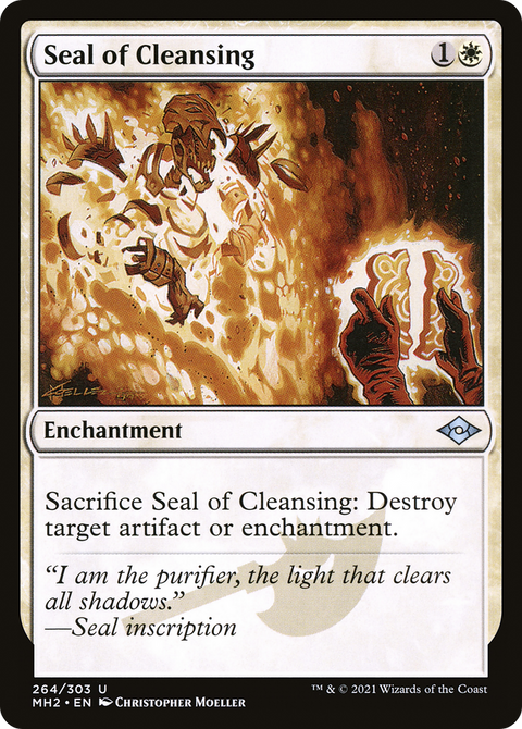 Seal of Cleansing (MH2-264) - Modern Horizons 2 Etched Foil