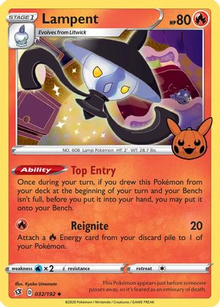 Lampent 032/192  Trick or Trade BOOster Bundle - Promo