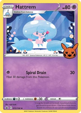 Hattrem 072/198  Trick or Trade BOOster Bundle - Promo