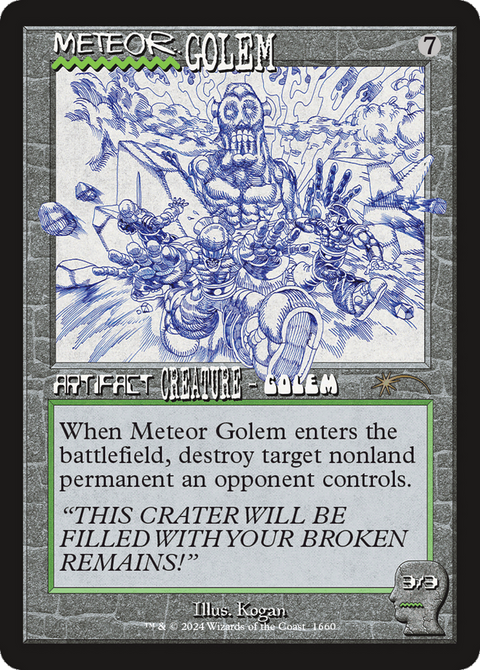 Meteor Golem (SLD-1660) - Secret Lair Drop