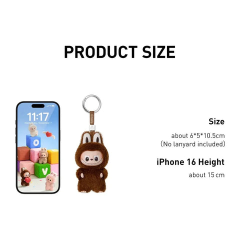 Pop Mart The Monsters Labubu Pin for Love Series Vinyl Plush Pendant (A-M)