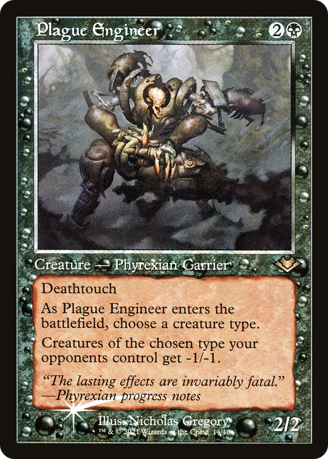 Plague Engineer (Retro Frame) (MH1-014) - Modern Horizons 1 Timeshifts Foil