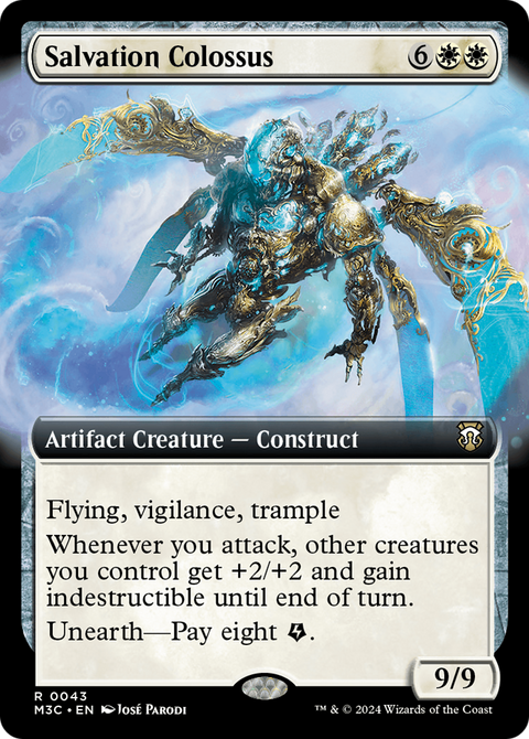 Salvation Colossus (Extended Art) (M3C-043) - Modern Horizons 3 Commander: (Extended Art)