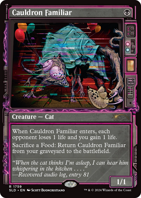 Cauldron Familiar (SLD-1759) - Secret Lair Drop: (Showcase)