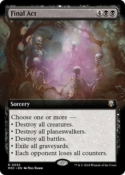 Final Act (Extended Art) (M3C-052) - Modern Horizons 3 Commander: (Extended Art)