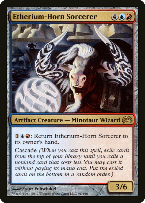 Etherium-Horn Sorcerer (PC2-091) - Planechase 2012 Foil