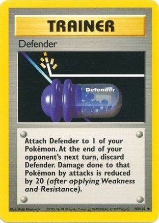 Defender 080/102  Base Set - Uncommon