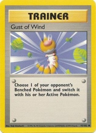 Gust of Wind 093/102  Base Set - Common