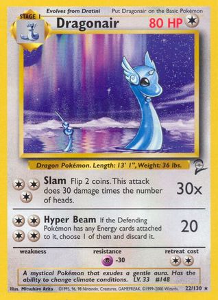 Dragonair 022/130  Base Set 2 - Rare