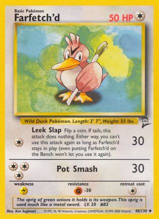 Farfetch'd 040/130  Base Set 2 - Uncommon