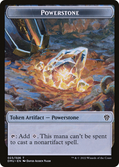 Powerstone Token (DMU-023) - Dominaria United Tokens Foil