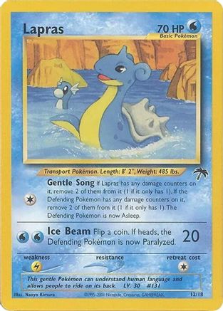 Lapras 012  Southern Islands - Promo