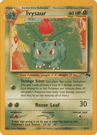 Ivysaur 005/18  Southern Islands - Promo