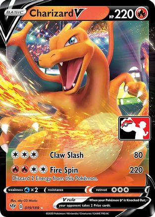 Charizard V (Prize Pack Series 1) 019  - Holofoil Prize Pack Series Cards - Ultra Rare