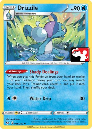 Drizzile 056  - Holofoil Prize Pack Series Cards - Uncommon