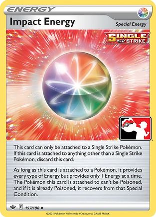 Impact Energy 157  - Holofoil Prize Pack Series Cards - Uncommon