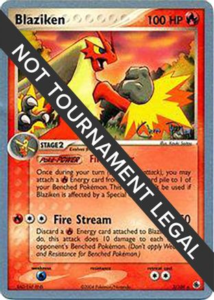Blaziken - 2004 (Chris Fulop) 003  World Championship Decks - Holo Rare