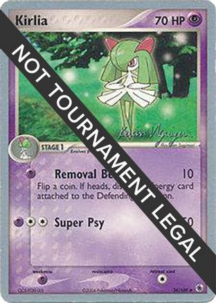 Kirlia - 2004 (Kevin Nguyen) 034  World Championship Decks - Uncommon