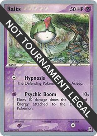 Ralts - 2004 (Kevin Nguyen) 074  World Championship Decks - Common