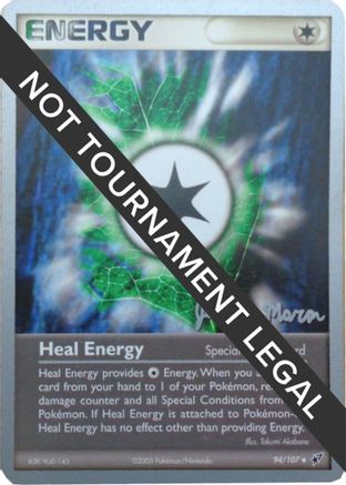Heal Energy - 2005 (Jeremy Maron) 094  World Championship Decks - Uncommon