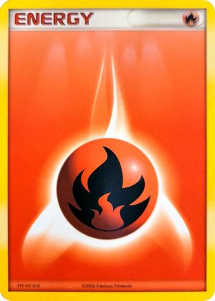 Fire Energy (2006 Unnumbered)  League & Championship Cards - Common