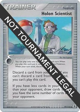 Holon Scientist - 2007 (Tom Roos) 097  World Championship Decks - Uncommon