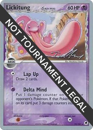 Lickitung (Delta Species) - 2007 (Tom Roos) 019  World Championship Decks - Rare