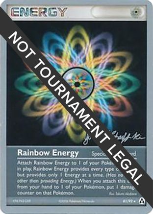 Rainbow Energy - 2007 (Jeremy Scharff-Kim) 081  World Championship Decks - Rare