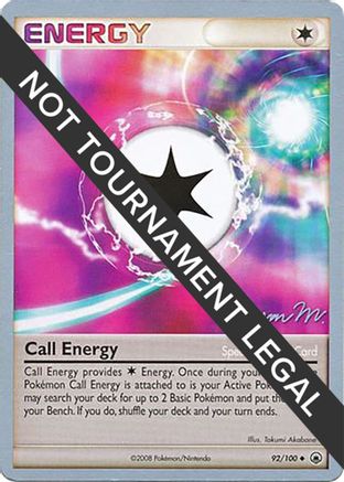 Call Energy - 2009 (Jason Martinez) 092  World Championship Decks - Uncommon