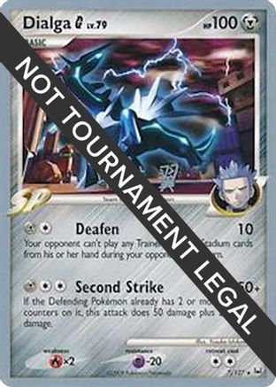 Dialga G - 2009 (Tsubasa Nakamura) 007  World Championship Decks - Holo Rare