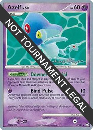 Azelf (4) 004  World Championship Decks - Rare
