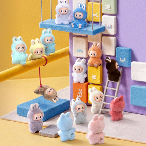 Pop Mart The Monsters Labubu Pin for Love Series Vinyl Plush Pendant (A-M)
