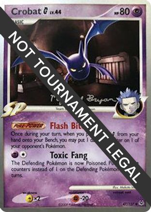 Crobat G - 2010 (Mychael Bryan) 047  World Championship Decks - Uncommon