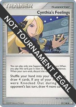 Cynthia's Feelings - 2010 (Mychael Bryan) 131  World Championship Decks - Uncommon