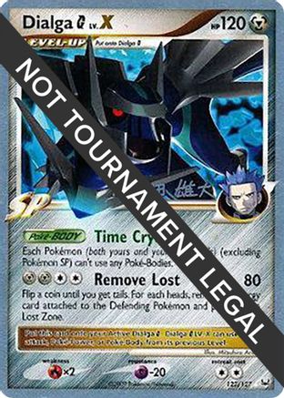 Dialga G LV.X - 2010 (Yuta Komatsuda) 122  World Championship Decks - Ultra Rare