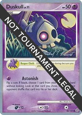 Duskull - 2010 (Michael Pramawat) 086  World Championship Decks - Common