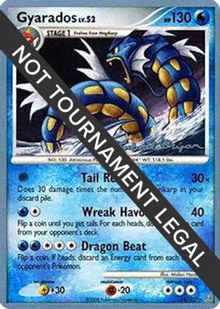 Gyarados - 2010 (Mychael Bryan) 019  World Championship Decks - Rare