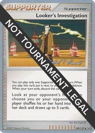 Looker's Investigation - 2010 (Michael Pramawat) 109  World Championship Decks - Uncommon