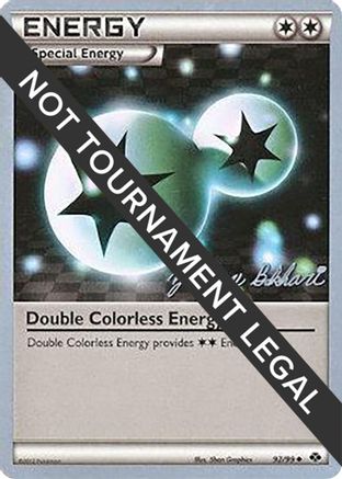 Double Colorless Energy - 2012 (Zachary Bokhari) 092  World Championship Decks - Uncommon